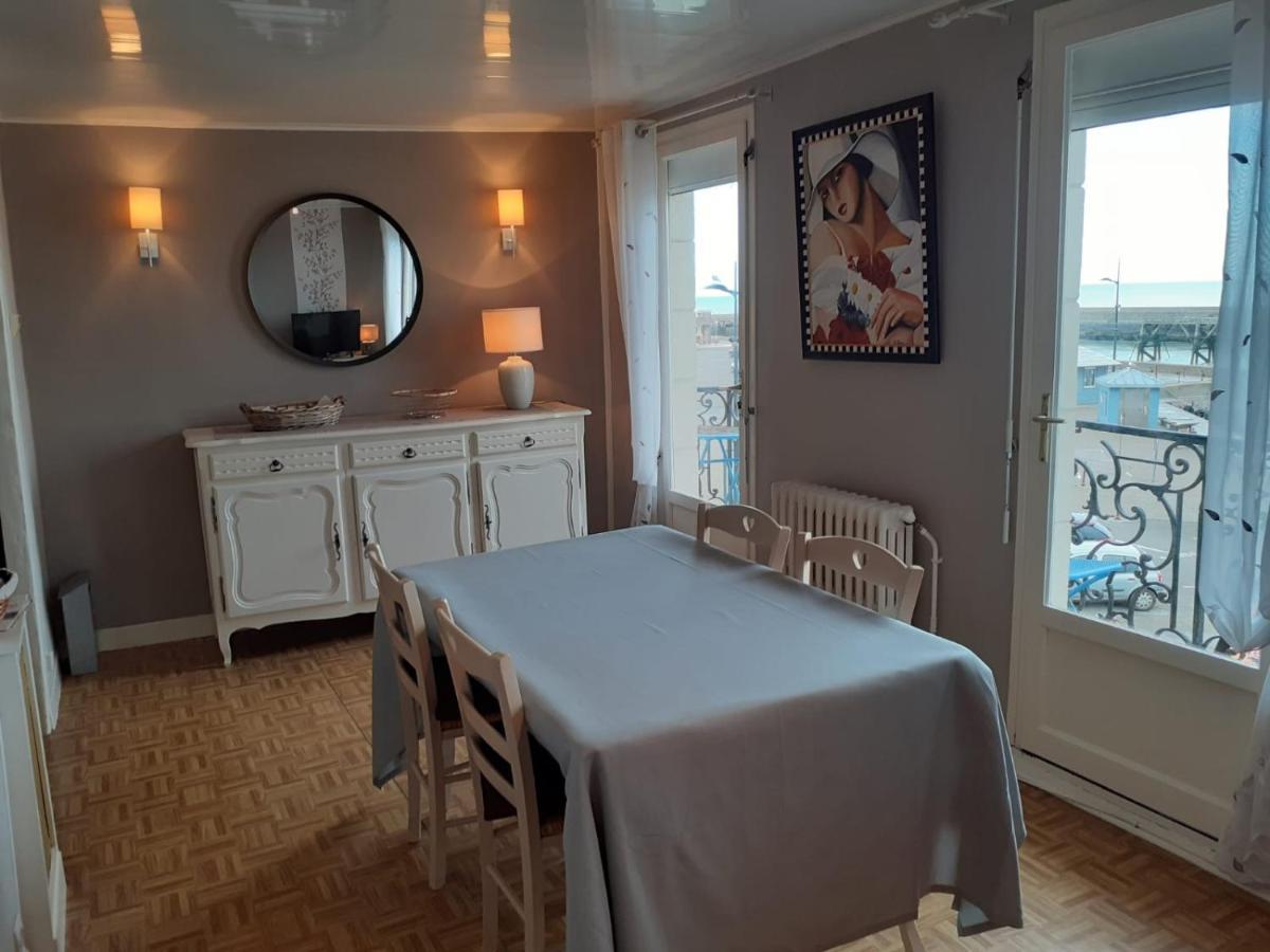 180° Vue Mer Le Tréport Kültér fotó
